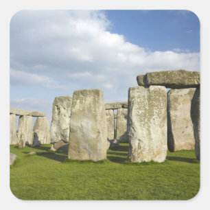 Stonehenge (ca. 2500 v. Chr.), UNESCO World 3 Quadratischer Aufkleber