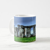 Stonehenge Celtic Stehend Stones in Großbritannien Kaffeetasse (Vorderseite Links)
