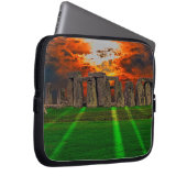 Stonehenge Celtic Stehend Stones in Großbritannien Laptopschutzhülle (Vorne Rechts)