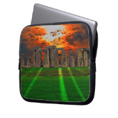 Stonehenge Celtic Stehend Stones in Großbritannien Laptopschutzhülle (Vorderseite Links)