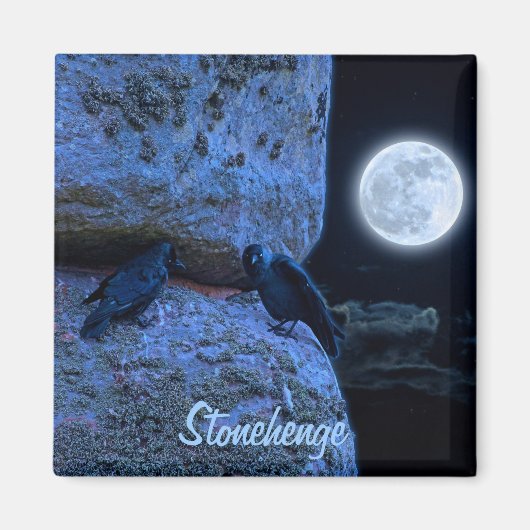 Stonehenge Celtic Stehend Stones in Großbritannien Magnet (Vorne)