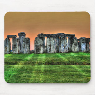 Stonehenge Celtic Stehend Stones in Großbritannien Mousepad