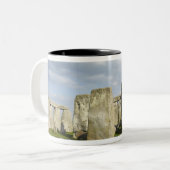 Stonehenge (circa 2500 BC), UNESCO-Welt 3 Zweifarbige Tasse (Vorderseite Links)