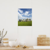 Stonehenge (circa 2500 BC), UNESCO World Poster (Küche)