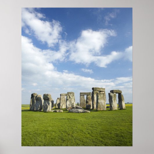 Stonehenge (circa 2500 BC), UNESCO World Poster (Vorne)
