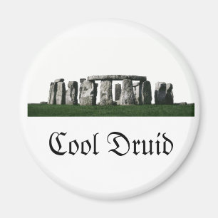 Stonehenge - cooler Druide Magnet