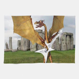 Stonehenge Dragon Geschirrtuch