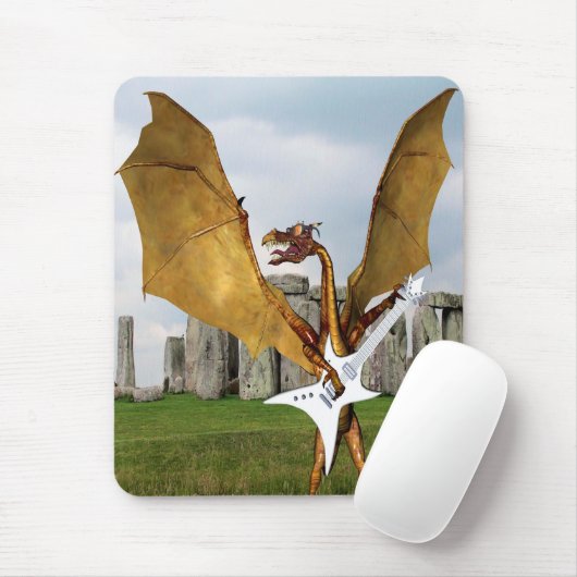 Stonehenge Dragon Mousepad (Mit Mouse)