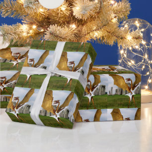 Stonehenge Dragon Wrapping Paper Geschenkpapier