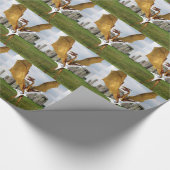 Stonehenge Dragon Wrapping Paper Geschenkpapier (Ecke)