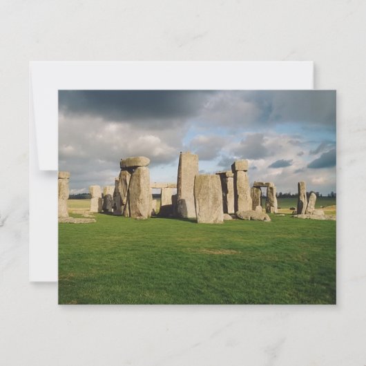 Stonehenge-Einladung Einladung (Vorderseite)