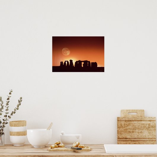 Stonehenge, England 2 Poster (Küche)