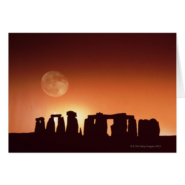 Stonehenge, England 3 (Vorderseite (Horizontal))