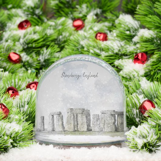 Stonehenge England Ancient World – Historic Schneekugeln (Weihnachten)