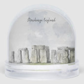 Stonehenge England Ancient World – Historic Schneekugeln (Rückseite)