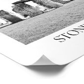 Stonehenge England Arch Foto Print Poster (Ecke)