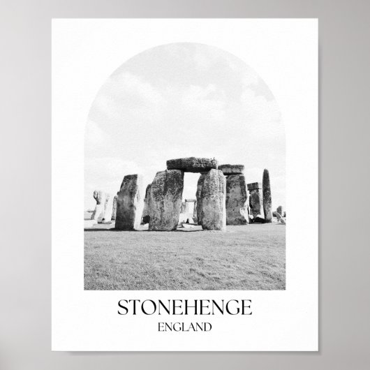 Stonehenge England Arch Foto Print Poster (Vorne)