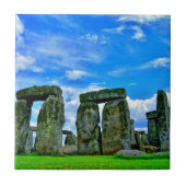 Stonehenge, England Fliese (Vorderseite)