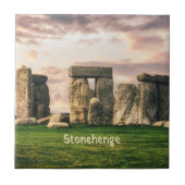 Stonehenge England Fliese (Vorderseite)