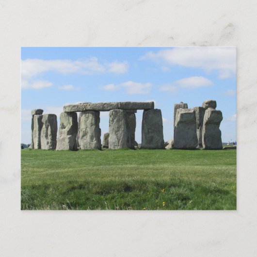 Stonehenge England Fotograf Postkarte (Vorderseite)