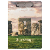 Stonehenge England Klemmbrett (Vorderseite)