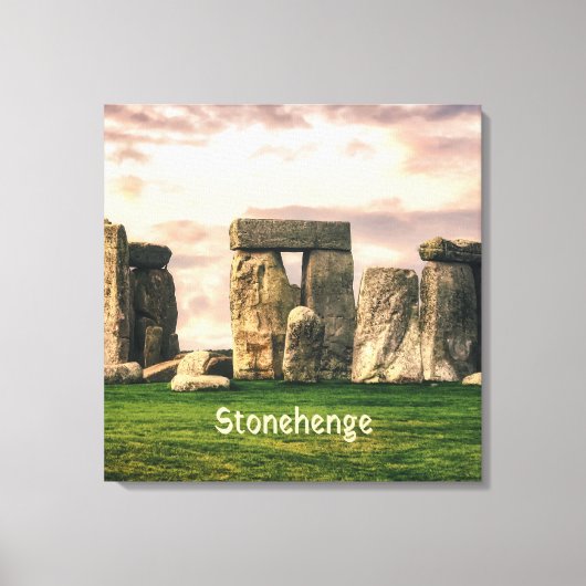 Stonehenge England Leinwanddruck (Vorderseite)