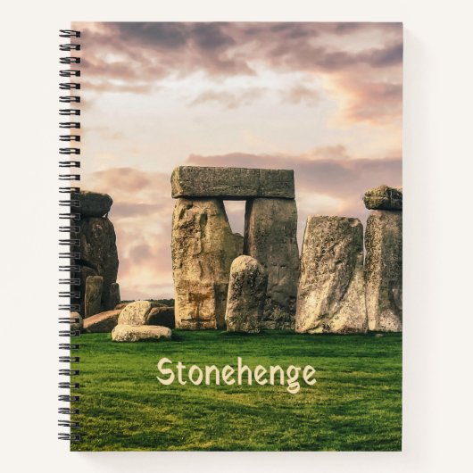 Stonehenge England Notizblock (Vorderseite)