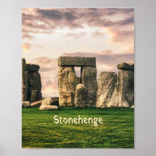 Stonehenge England Poster