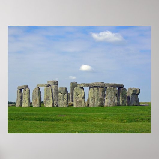 Stonehenge, England Poster (Vorne)