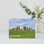 Stonehenge England Postkarte (Stehend Vorderseite)