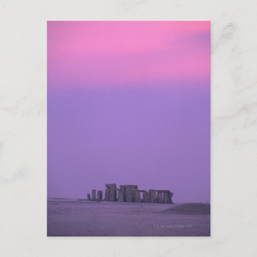 Stonehenge, England Postkarte (Vorderseite)