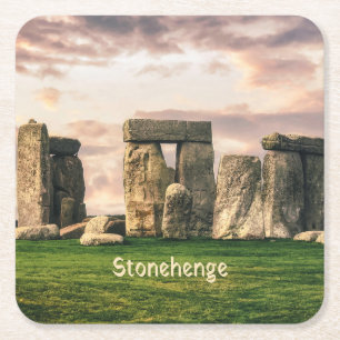 Stonehenge England Rechteckiger Pappuntersetzer