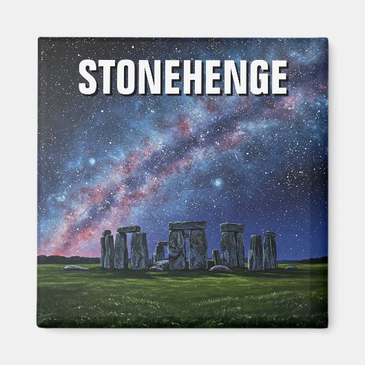 Stonehenge England Reisen Magnet (Vorne)