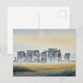 Stonehenge England Reisen Postkarte (Vorne/Hinten)