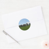 Stonehenge England Runder Aufkleber (Umschlag)