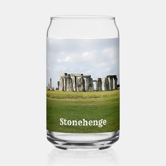 Stonehenge England Souvenir Can Glass Dosenglas (Vorderseite)