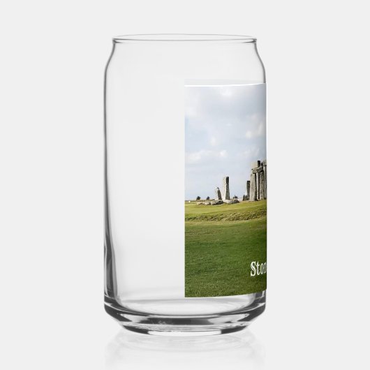 Stonehenge England Souvenir Can Glass Dosenglas (Rechts)