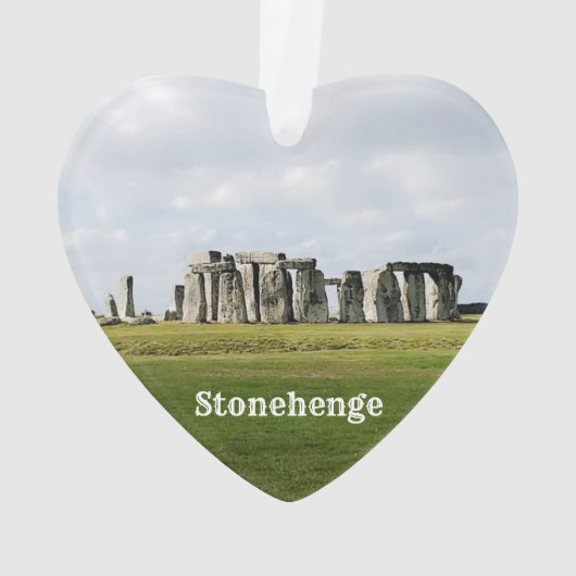 Stonehenge England Souvenir Ornament (Rückseite)