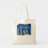 Stonehenge England Souvenir - Stonehenge at Night Tragetasche (Vorne)