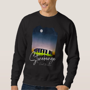 Stonehenge England Souvenir Stonehenge in der Na Sweatshirt