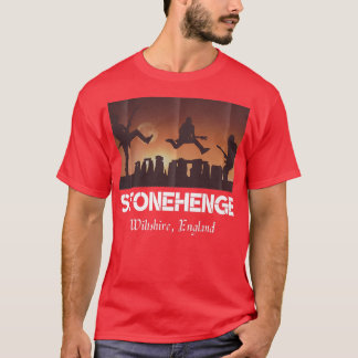 Stonehenge England SouvenirStonehenge at Night1016 T-Shirt