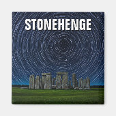 Stonehenge England Startrails Magnet (Vorne)