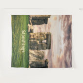 Stonehenge England Wandteppich (Vorderseite (Horizontal))