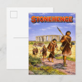 Stonehenge england Wiltshire World Heritage Site Postkarte (Vorne/Hinten)
