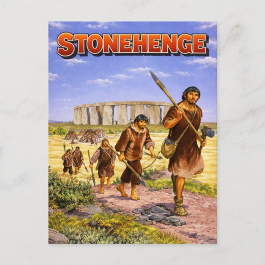 Stonehenge england Wiltshire World Heritage Site Postkarte (Vorderseite)