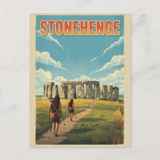 Stonehenge england Wiltshire World Heritage Site Postkarte