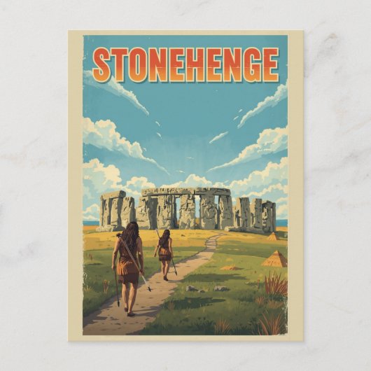 Stonehenge england Wiltshire World Heritage Site Postkarte (Vorderseite)