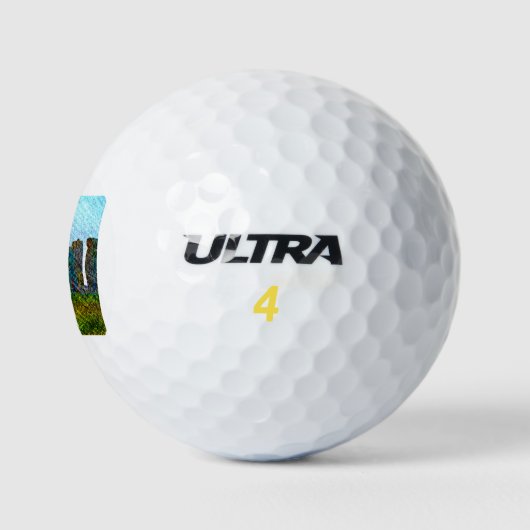 Stonehenge Farbe Golfball (Logo)