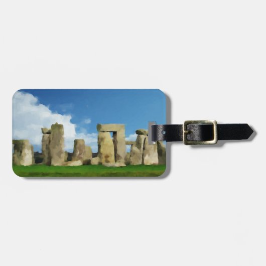 Stonehenge Gepäckanhänger (Vorderseite horizontal)
