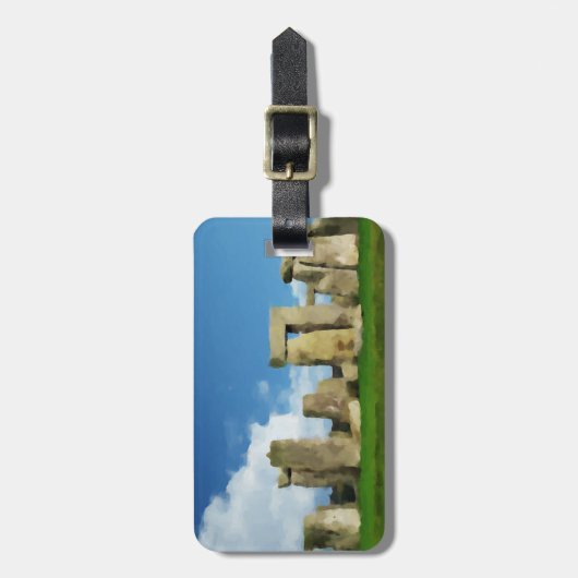 Stonehenge Gepäckanhänger (Vorderseite vertikal)